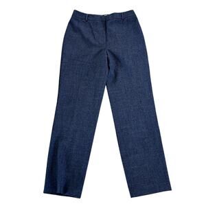 Talbots Gray Wool Trousers Dress Pants Women's Size 8